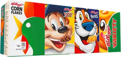 Obrázek produktu pro Kelloggs Variety Classic Kelloggs Genuss in 8 Portionspackungen 205g