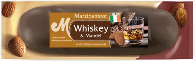 Produktbild von Odenwälder Marzipan Brot Whiskey und Zartbitter Schokolade 100g MHD 01.08.2026