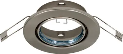 Produktbild von Einbaustrahler Nickel matt rund