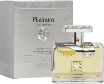 A perfume bottle and its box are displayed against a white background.