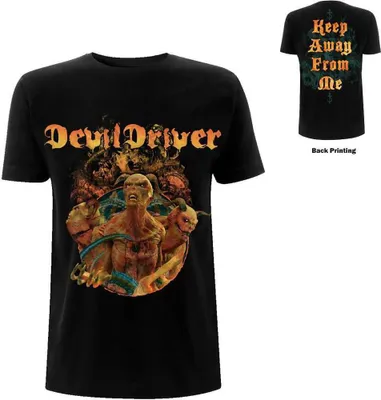 Obrázek produktu pro DevilDriver - Keep Away from Me Uni Kleines T-Shirt - Schwarz