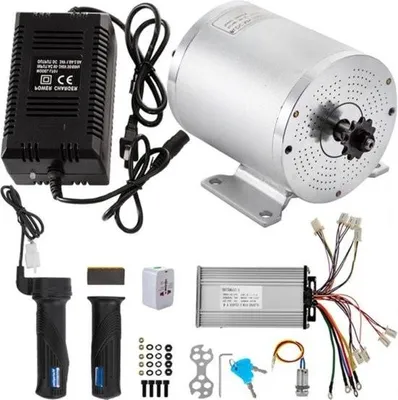 Zdjęcie produktu dla Silnik elektryczny 36V 500W - silnik bezszczotkowy - gokart i rower elektryczny