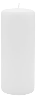 Produktbild von Flachkopf-Stumpenkerzen Weiß 300 x Ø 100 mm, 2 Stück