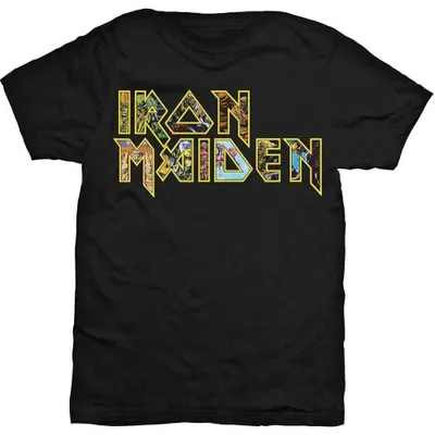 Zdjęcie produktu dla Iron Maiden Eddie Logo Black XL Koszulka