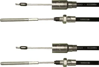 Produktbild von 2 x Knott - Bremsseil  33921-1.18 Hüllenlänge: 1630 mm - Gesamtlänge: 1840 mm