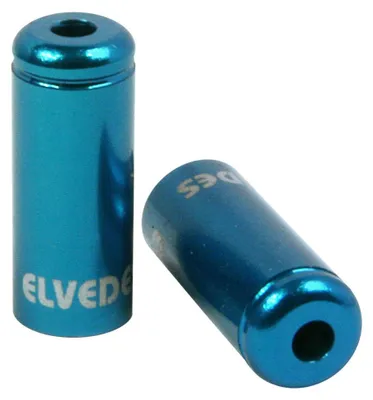Produktbild von ELVEDES Kabelhut 5mm Aluminiumblau (10st)