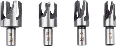 Produktbild von PARKSIDE® Spezialbohrerset (Holzdübel & Zapfenbohrer 4tlg.)