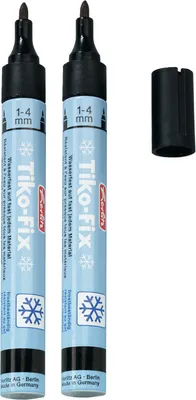Produktbild von 2x Herlitz Folienschreiber "Tiko-Fix" / Schreibfarbe: schwarz