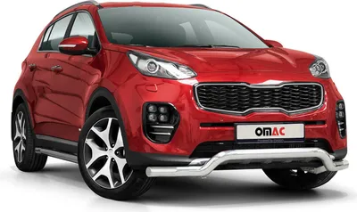 Image de Pare-Buffle Avant Pour Kia Sportage 2015-2018 en Acier Argent