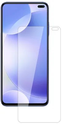 Produktbild von 2x Schutzfolie für Xiaomi Redmi K30i - Anti-Shock 9H Folie dipos Glass Kunststoffglas