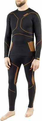 Produktbild von Viking Bruno Set Base Layer Black M Thermischeunterwäsche