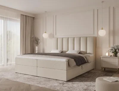 Produktbild von Emlar Boxspringbett Bella 160x200 - Bett mit Matratze und Topper - Boxspringbett mit Bettkasten und Matratze - Boxspringbett Beige (Quelle 02)