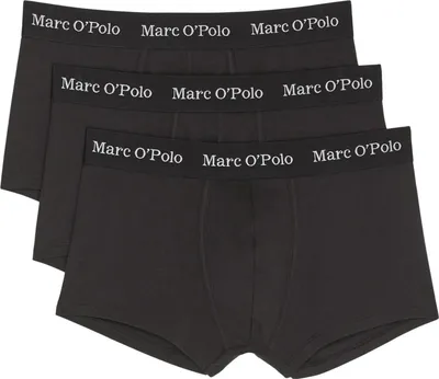 Produktbild von Marc O'Polo Herren Trunk 3-Pack Essentials - Schwarz - Größe XL