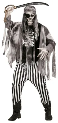 Produktbild von W WIDMANN MILANO Party Fashion - Kostüm Geisterschiffpirat, Pirat, Geist, Freibeuter, Horror, Halloween, Faschingskostüme