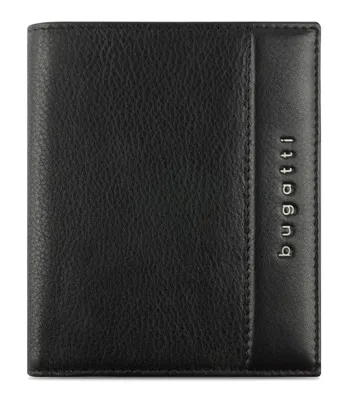 Produktbild von bugatti Geldbörse Nome Wallet With Flap + Zip Black schwarz