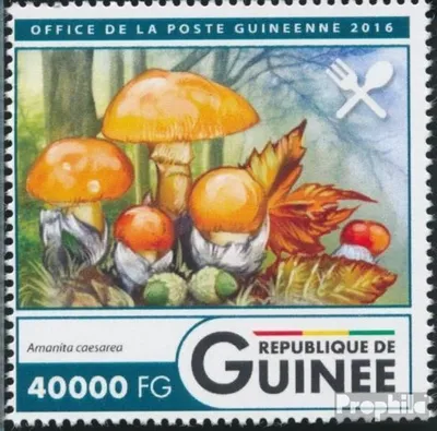 Produktbild von Briefmarken Guinea 2016 Mi 11920 (kompl. Ausgabe) postfrisch Pilze