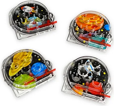 Produktbild von Mini Space Weltraum Flipper Mitgebsel Pinball 12 Stück Kindergeburtstag Partytüten