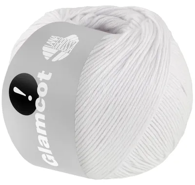 Produktbild von Lana Grossa - Glamcot 0001 weiß