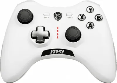 Produktbild von MSI Force GC20 V2 White Gamecontroller USB