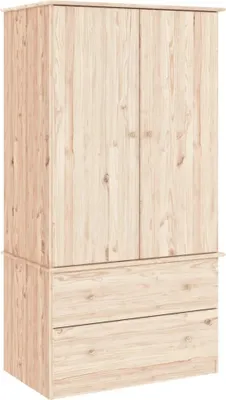 Image de vidaXL Armoire ALTA 90x55x170 cm pin massif