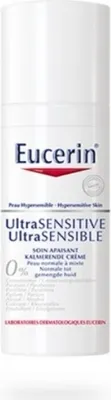 Image de Eucerin Ultra Sensitive Calming Cream Peau normale à mixte 50 ml