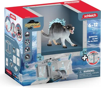 Produktbild von Schleich schleich®  ELDRADOR CREATURES 42676 BattleCave Eisratte
