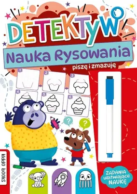 Productafbeelding van Detektyw nauka rysowania - (Buch auf Polnisch)
