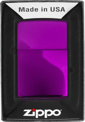 Produktbild von Zippo Feuerzeug Modell ZO24747 Regular Abyss Lila