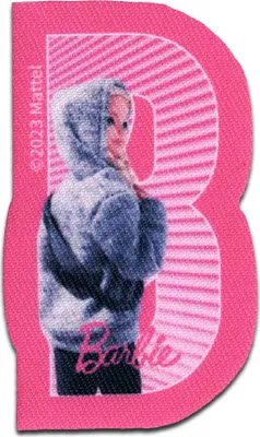 Produktbild von Comercial Mercera Barbie © mit Hoodie stylish - Aufnäher, Bügelbild, Aufbügler, Applikationen, Patches, Flicken, zum aufbügeln, Größe: 7 x 5 cm