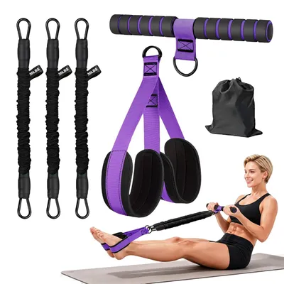 Productafbeelding van Multifunctionele pedaalweerstandsband, verstelbare weerstandsband voor buik- en armtraining