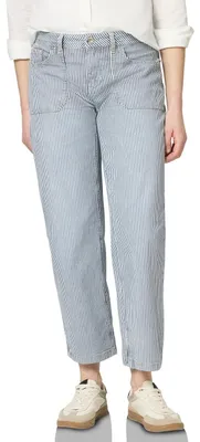 Productafbeelding van Street One rechte jeans met strepen, indigo, gestreept, maat 33