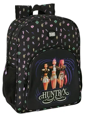 Productafbeelding van Safta K-pop Demon Hunters rugzak, 15 liter, zwart. Kinderrugzak, zwart, one size