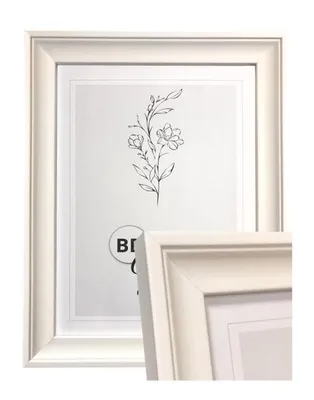 Produktbild von Luxor Weißer 10x15 cm Hängender Bilderrahmen mit Glas BD Art