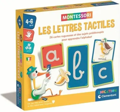 Immagine prodotto di Lernspiel Clementoni Les lettres tactiles (FR)