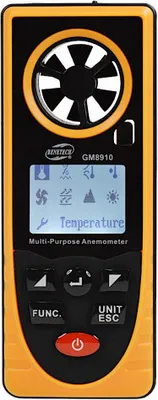 Obrázek produktu pro Víceúčelový anemometr Benetech GM8910