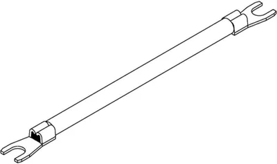 Produktbild von POLLMANN Verdrahtungsbrücke 1ph 350mm 6qmm Gabel isol