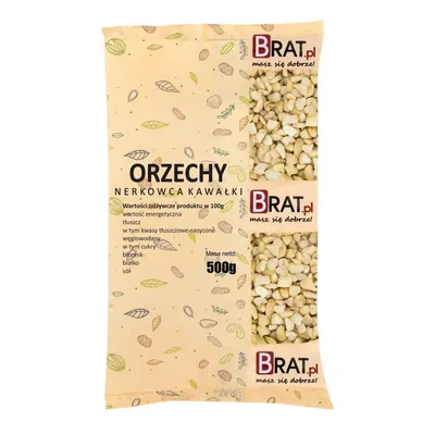 Obrázek produktu pro Kešu ořechy kousky 500g Brat.pl