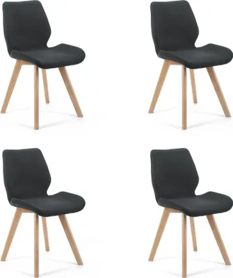 Produktbild von Akord Sessel Schwarz 40X53X42 Cm