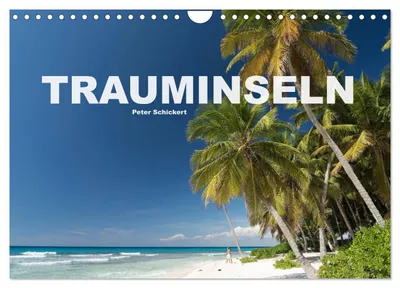 Produktbild von Trauminseln (Wandkalender 2027 DIN A4 quer), CALVENDO Monatskalender