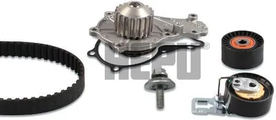 Produktbild von HEPU PK08036 Zahnriemensatz + Wasserpumpe für FORD Fiesta Mk6 Schrägheck (JA8, JR8) FOCUS III Turnier Kuga Mk2 (DM2) Mondeo V Kombi (CF) FOCUS III