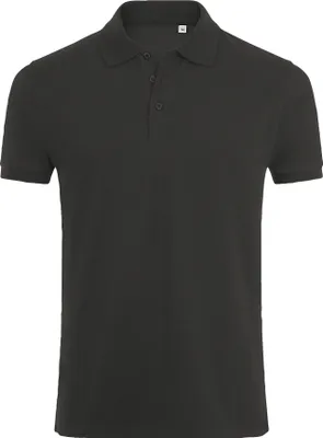 Produktbild von SOLS Herren Phoenix Kurzarm Pique Polo Shirt PC2782 (S) (Graphit Meliert)