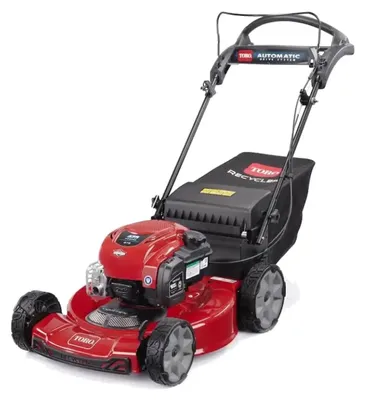 Produktbild von Toro Recycler Benzin Rasenmäher 55 cm Schnittbreite Briggs & Stratton 163 cc Motor 63 L Grasfangkorb