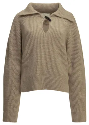 Image de ISABEL MARANT pull en laine femme beige - 34