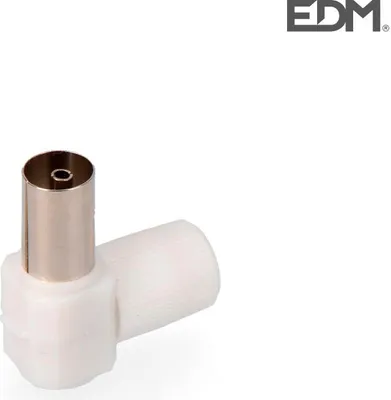 Produktbild von Edm 50004 Tv-luftwaffenstützpunkt Winkelverkleinerung 9.5 Mm Weiß  Weiß One Size