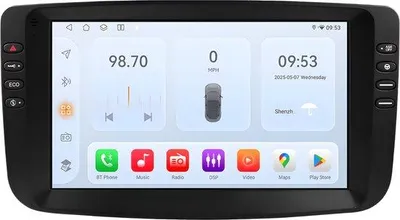 Immagine prodotto di Autoradio con Bluetooth e CarPlay per Fiat Linea & Punto EVO (2012–2015) – Compatibile con Apple e Android – Impianto stereo – Sistema di navigazione – Memoria da 8 GB/128 GB