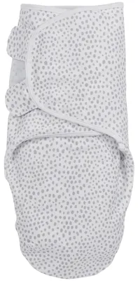 Produktbild von Meyco Baby Pucksack - 0-3 Monate - Pucktuch Swaddle für Neugeborene - 100 % Baumwolle - - weicher Schlafkomfort - atmungsaktiv &