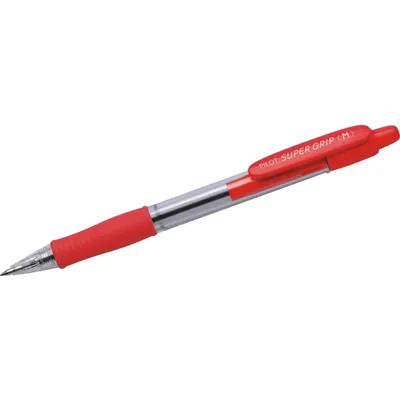 Pilot BegreeN Feed 4-Farben Druckkugelschreiber – 10 Stück In Rot Mit Weichem Softgrip