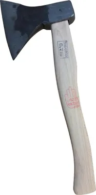 Image de Hache - fabriquée à la main 36 cm | Petit hache forgé à la main | Hache universelle solide | Outil de camping | Hache à bois