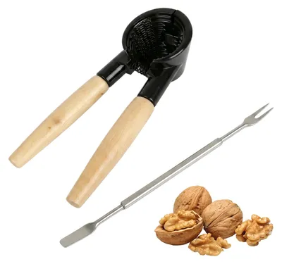 Produktbild von Nussknacker-Set - 2-teilig mit Walnussnadel