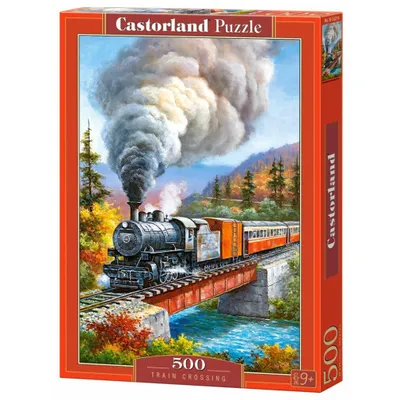 Immagine prodotto di Puzzle 500 pezzi Incrocio ferroviario 53216